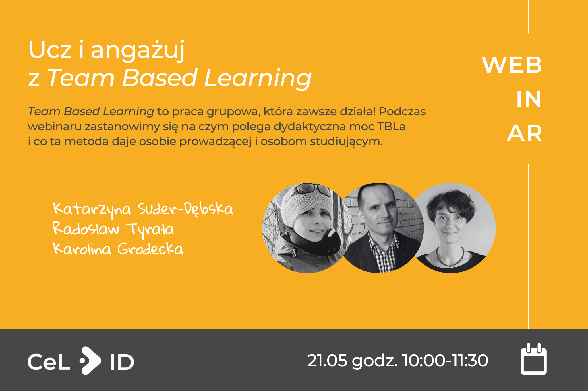 Ucz i angażuj z Team Based Learning CeLiID AGH